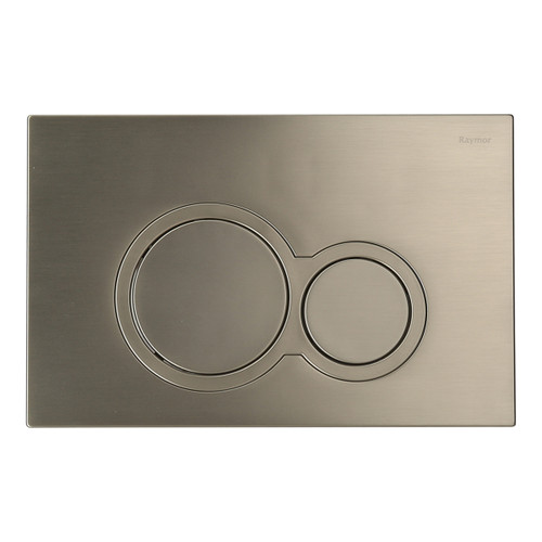 Wall Dual Flush Button Round Brushed Nickel [275326]