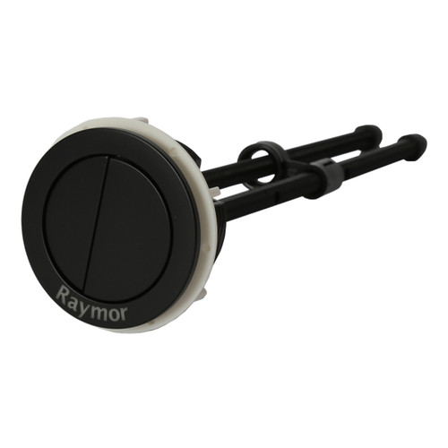 Cistern Dual Flush Button Black [275332]