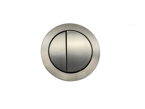 Cistern Dual Flush Button Brushed Nickel [275333]