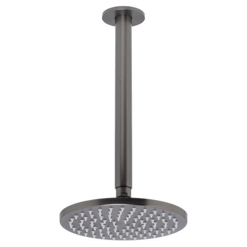 Venezia Overhead Rain Shower with 300mm Ceiling Arm Gunmetal [257353]