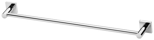 Radii Towel Rail Single 600mm with Square Plate Chrome [130673]
