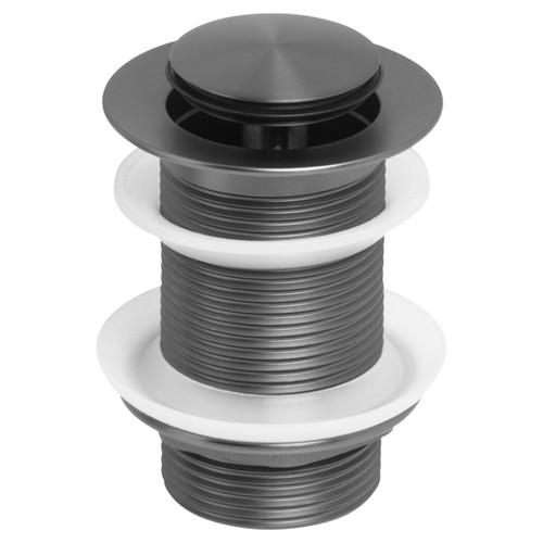 Venezia Pop-Up Waste 32Mm Without Overflow Gun Metal [284267]