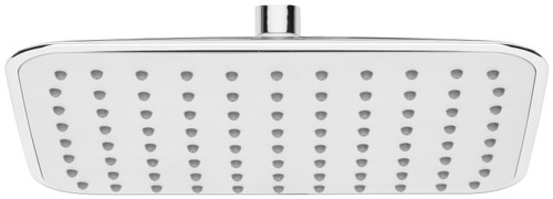 Rush Shower Rose Only 200mm x 250mm 3Star Chrome [130892]