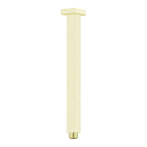 Square Ceiling Shower Arm 300mm Brushed Gold [284513]