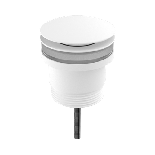 Universal Pop Up Plug & Waste Matte White [284503]