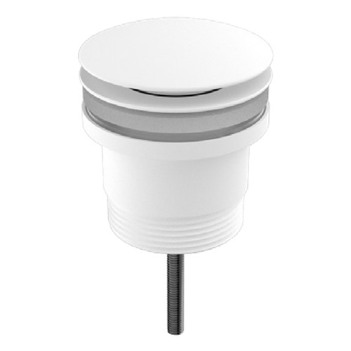 Universal Pop Up Plug & Waste Matte White [284503]