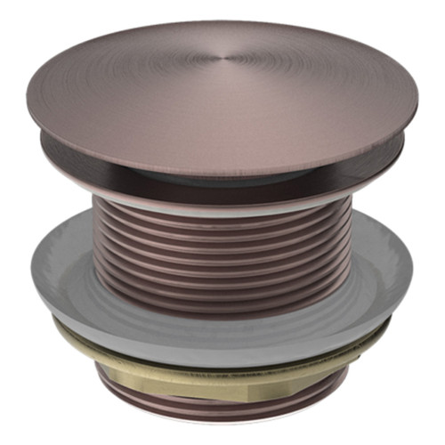 Pop Up Plug & Waste (Bath 40mm) with Removable Waste (No Overflow) Brushed Bronze [284514]