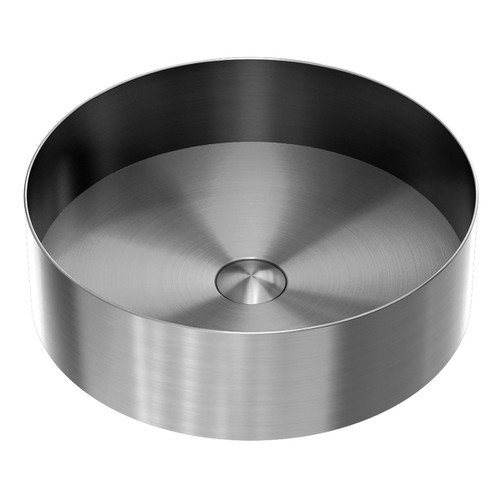 Stainless Steel Basin Round 400mm (No P&W) Graphite [284508]