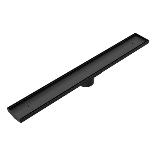 Tile Insert V Channel 900 x 106mm Floor Grate 90mm Outlet Matte Black [284534]