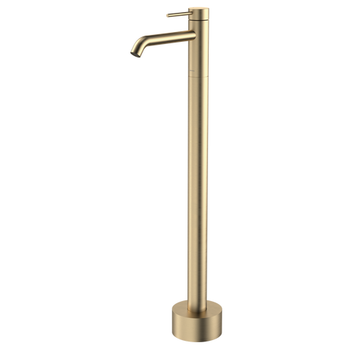 Liano II Freestanding Bath Filler Brushed Brass [287340]