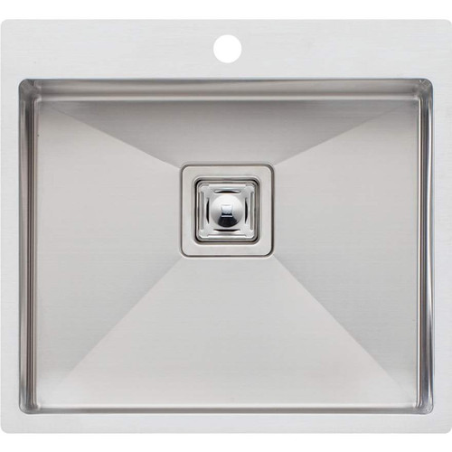 Professional Series Inset Single Grand Bowl Topmount Sink with Acc 550mm 1 Tap Hole [130748]