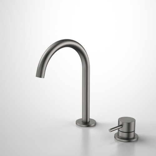 Liano II Hob Basin Mixer Set 160mm Gunmetal [287251]