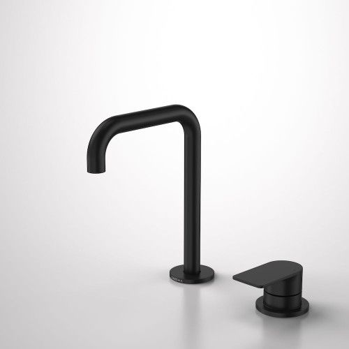 Urbane II Hob Basin Mixer Set 150mm Matte Black [287317]