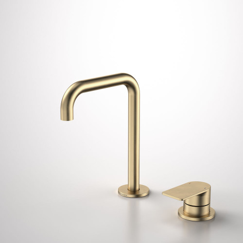 Urbane II Hob Basin Mixer Set 150mm Brushed Brass [287318]