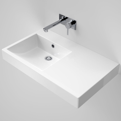 Liano Nexus Wall Basin Right Hand with Overflow 750mm White 3 Tap Holes [131400]