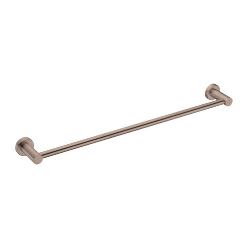 Mecca Towel Rail Single 600mm Brushed Bronze [286873]