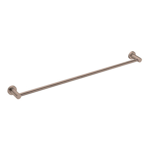 Mecca Towel Rail Single 800mm Brushed Bronze [286857]