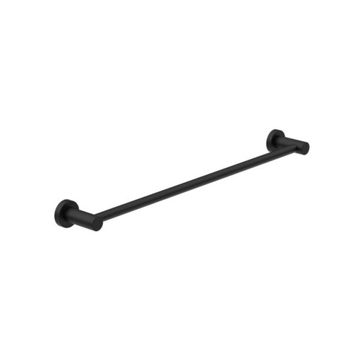 Dolce Towel Rail Single 600mm Matte Black [286862]