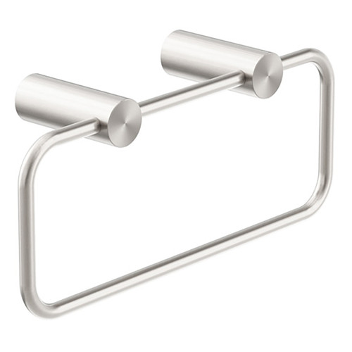 New Mecca Hand Towel Rail Brushed Nickel [287072]