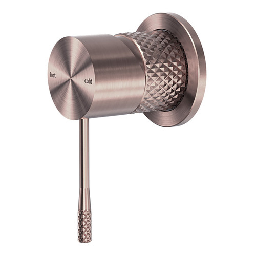 Opal Bath or Shower Mixer (60mm Plate) Brushed Bronze [287048]