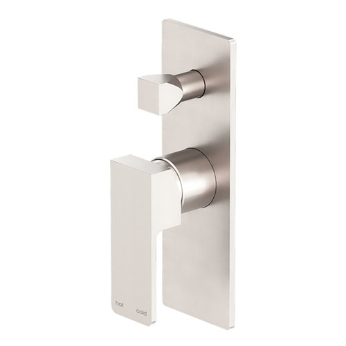 Celia Bath & Shower Diverter Mixer Brushed Nickel [286760]