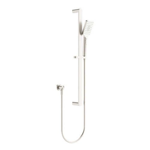 Bianca/Ecco Hand/Rail Shower (Square Head) 5Star Brushed Nickel [286894]