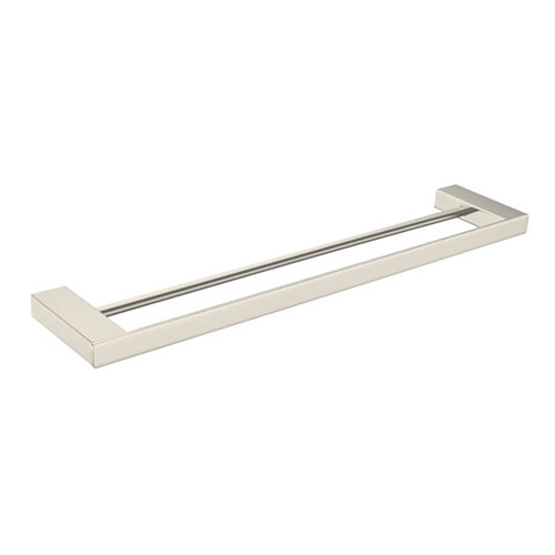 Celia Towel Rail Double 600mm Brushed Nickel [286779]