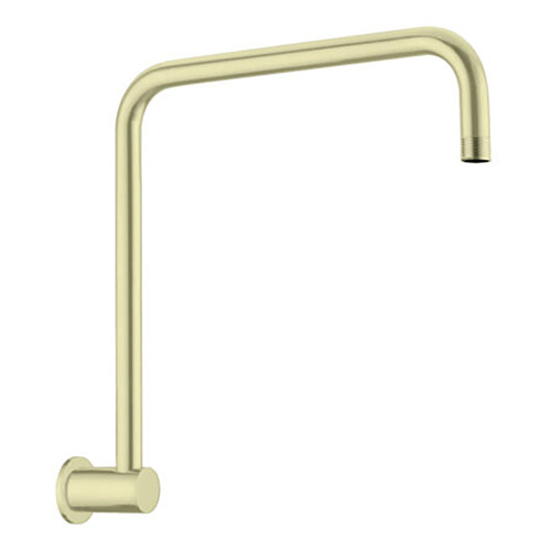 Round Wall Swivel Shower Arm Brushed Gold [286763]