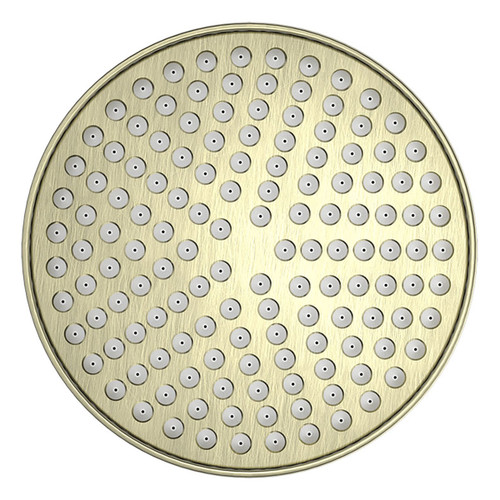 York Brass Shower Head 200mm 3Star Aged Brass [286906]