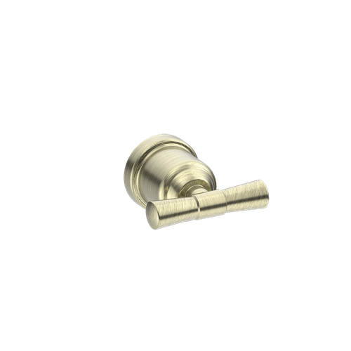 York Robe Hook Aged Brass [287030]