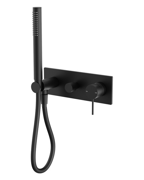 Mecca Shower Diverter Mixer System 4Star Matte Black [287143]