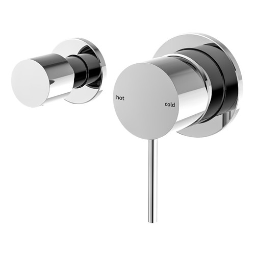 Mecca Bath & Shower Diverter Mixer with Horizontal 2 Way Diverter (Separate Plate) Chrome [287138]