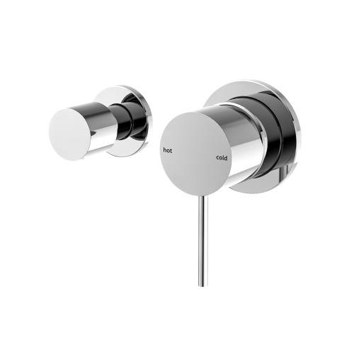 Mecca Bath & Shower Diverter Mixer with Horizontal 2 Way Diverter (Separate Plate) Chrome [287138]