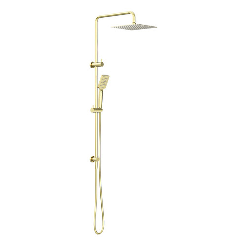 Project Twin Shower (Square) 3Star Brushed Gold [287095]