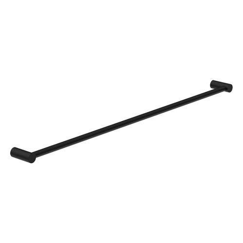 New Mecca Towel Rail Single 800mm Matte Black [287054]