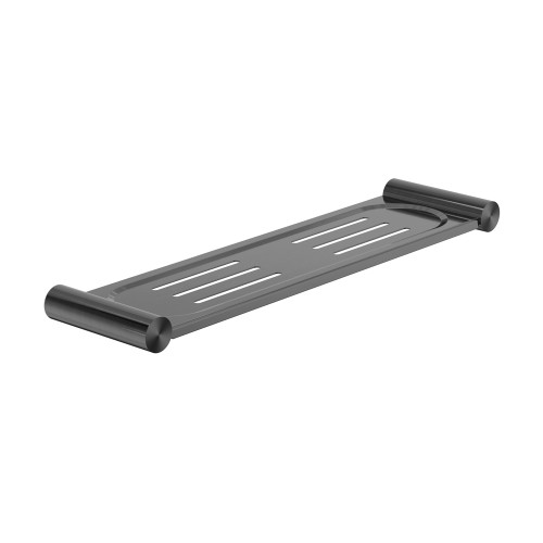 New Mecca Metal Shower Shelf Gunmetal [287108]