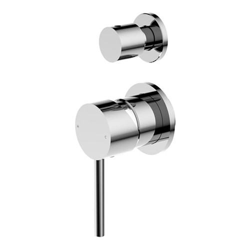 Dolce Bath & Shower Diverter Mixer (Separate Plate) Chrome [286889]