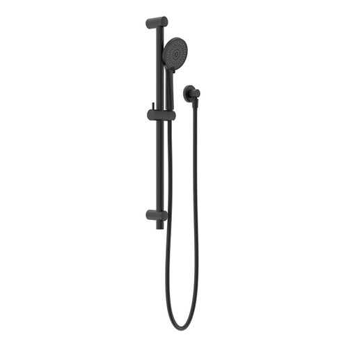 Project Round Metal Hand/Rail Shower 3Star Matte Black [287085]