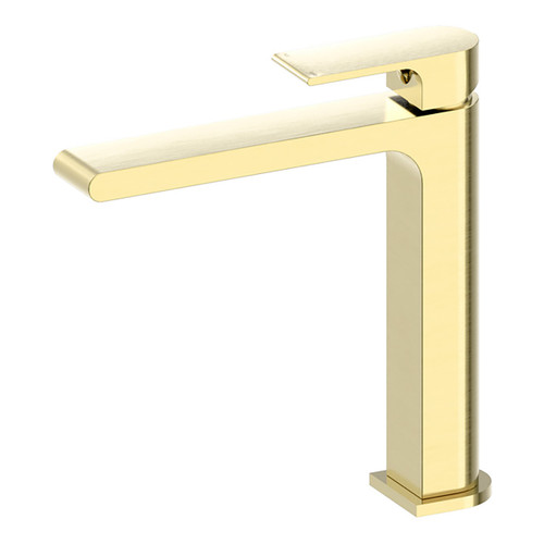 Bianca Mid Tall Basin Mixer 6Star Brushed Gold [287127]