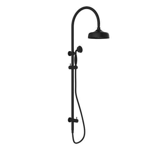 York Twin Shower with Metal Hand Shower 3Star Matte Black [286961]