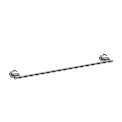 York Towel Rail Single 600mm Chrome [287012]