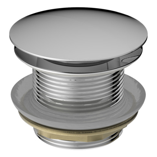 Pop Up Plug & Waste (Bath 40mm) with Removable Waste (No Overflow) Chrome [286819]