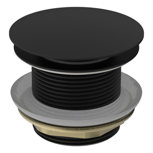 Pop Up Plug & Waste (Bath 40mm) with Removable Waste (No Overflow) Matte Black [286820]