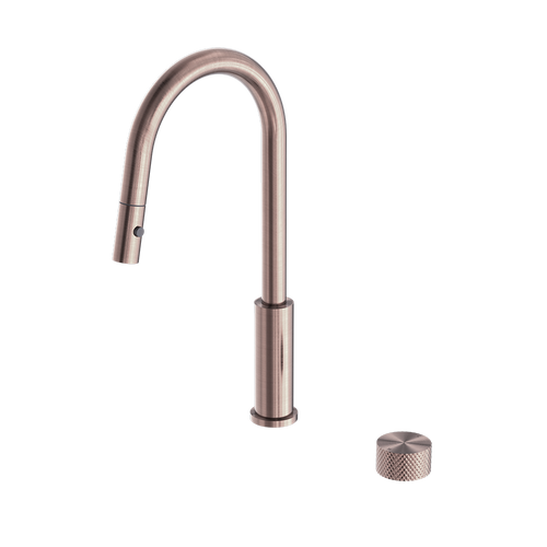 Opal Progressive Sink Mixer Set (separated Spout with Pull Out Sprayer) 5Star Brushed Bronze [286914]