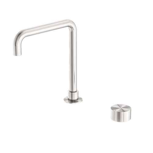 Kara Progressive Tall Hob Basin Mixer Set 5Star Brushed Nickel [286985]