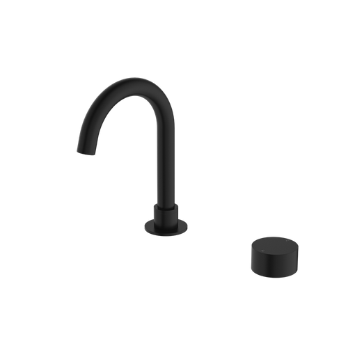 Kara Progressive Hob Basin Mixer Set 6Star Matte Black [287017]