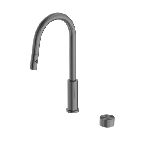 Kara Progressive Sink Mixer Set with Pull Out Sprayer 6Star Gunmetal [286918]