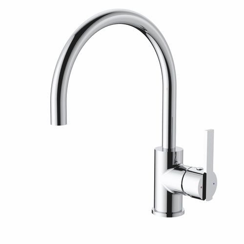 Yukon Gooseneck Sink Mixer Chrome 4Star [119320]