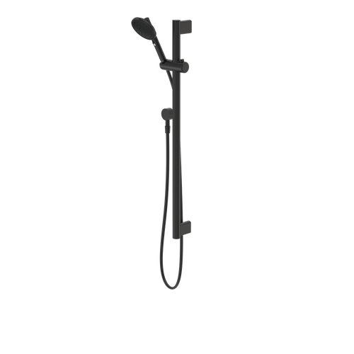 Opal Support VJet Shower with 900mm Rail Matte Black [288720]