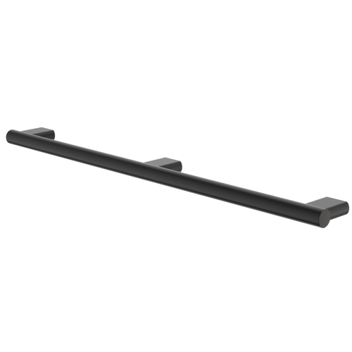 Opal Support Rail 800mm Straight Matte Black [288710]